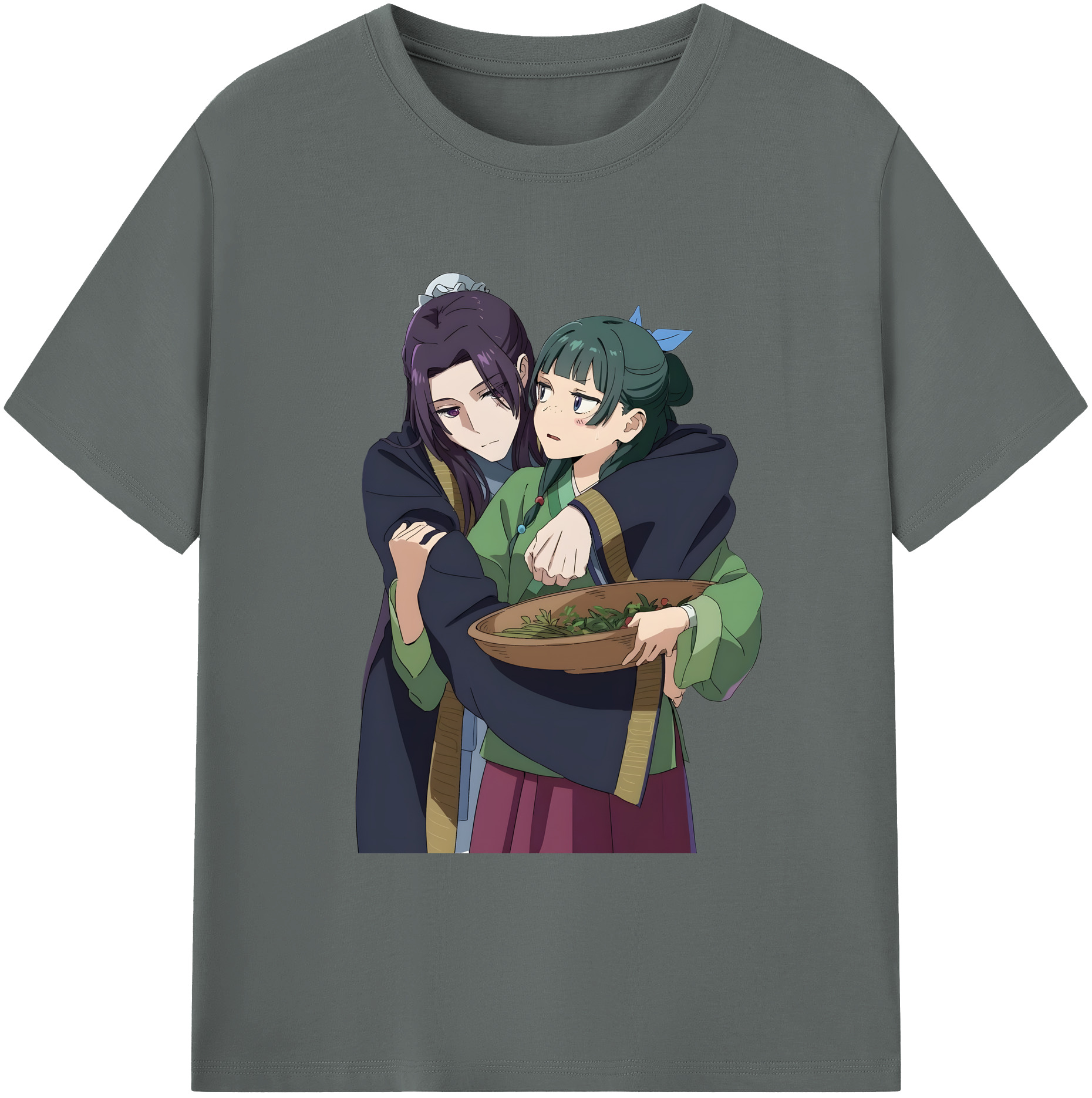 （画像用） 薬屋のひとりごと The Apothecary Diaries 綿100％ メンズ半袖Tシャツ｜肌触りやわらか＆通気性